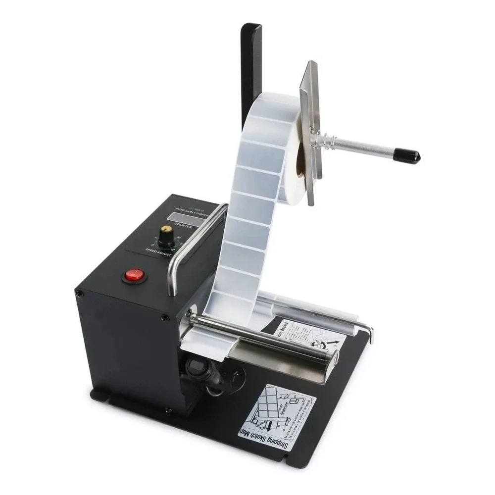 U.S. Solid Automatic Label Dispenser Machine Digital Counter Speed Adjustable